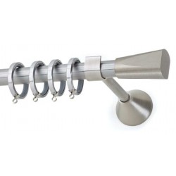 Κουρτινόξυλο Φ20 Dream Νίκελ ματ