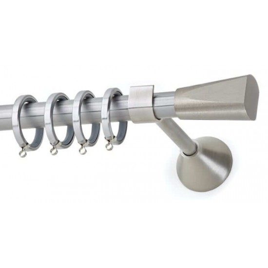 Κουρτινόξυλο Φ20 Dream Νίκελ ματ