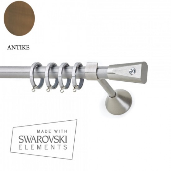 Κουρτινόξυλο Φ20 Dream Strass Αντικέ