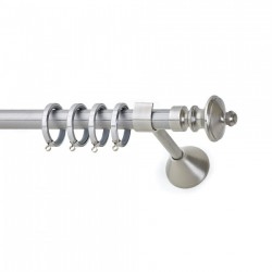 Κουρτινόξυλο Φ20 Fiore Νίκελ ματ