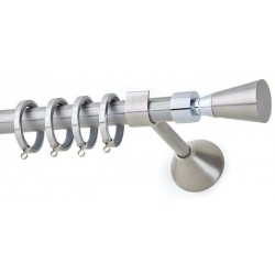 Κουρτινόξυλο Φ20 Mariner Νίκελ ματ