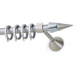 Κουρτινόξυλο Φ20 Primo Νίκελ ματ