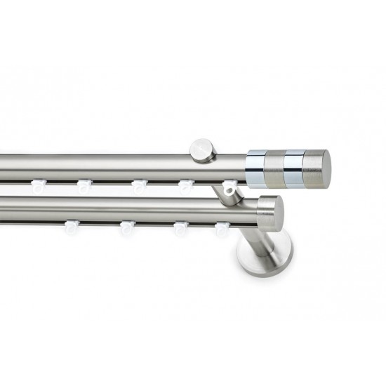 Σιδηρόδρομος Διπλός - Anartisi Ilios Victoria - Φ25 - Σατινέ Νίκελ