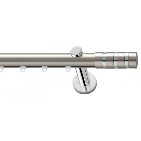 Σιδηρόδρομος - Viometale Galaxy Argentina - Φ25 - Ματ Νίκελ / Χρώμιο Σιδηρόδρομος - Viometale Galaxy Argentina - Φ25 - Ματ Νίκελ / Χρώμιο