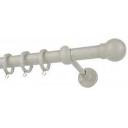 Κουρτινόξυλο Φ25 CP0058 Γκρί