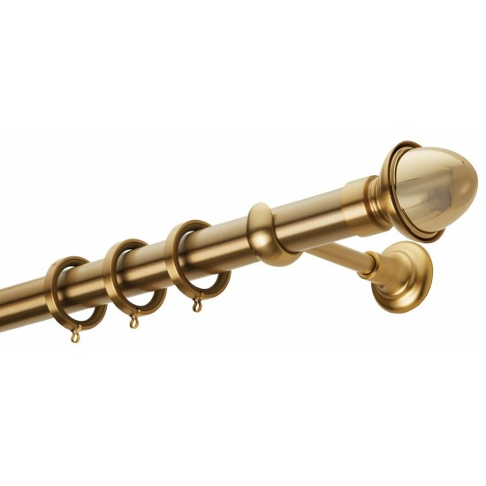 Κουρτινόξυλο Φ35 CL0059 Όρο ματ / Όρο