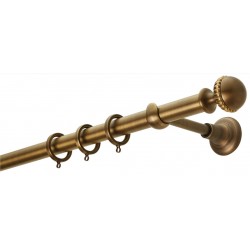 Κουρτινόξυλο Φ25 CL0076 Μπρονζέ