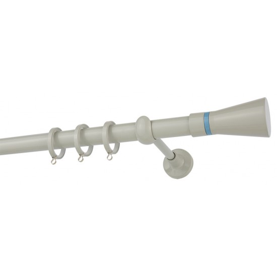 Κουρτινόξυλο Φ25 CP4110 Γκρί Γαλάζιο