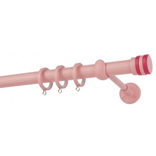 Κουρτινόξυλο Φ25 CP4132 Ρόζ Φούξια