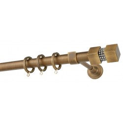 Κουρτινόξυλο Φ25 Ε4136 Μπρονζέ Κουρτινόξυλο Φ25 Ε4136 Μπρονζέ