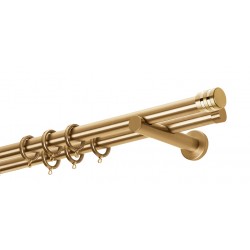 Διπλό Κουρτινόξυλο Φ25 Α4143 Όρο Ματ