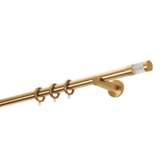 Κουρτινόξυλο Φ25 Α4145 Όρο Ματ