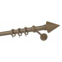 Κουρτινόξυλο Φ25 CP4146 Καφέ Ελιάς