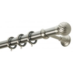 Κουρτινόξυλο Φ35 CL0427 Νίκελ ματ