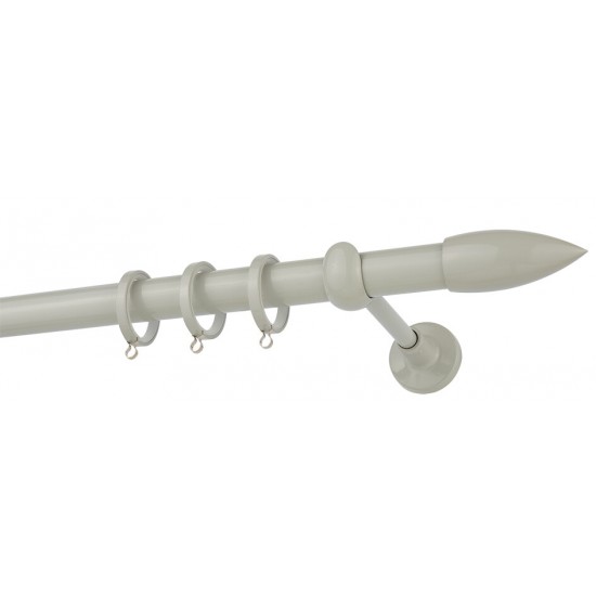 Κουρτινόξυλο Φ25 CP0430 Γκρί