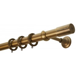 Κουρτινόξυλο Φ35 PR0457 Μπρονζέ