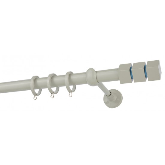 Κουρτινόξυλο Φ25 CP0473 Γκρί Γαλάζιο