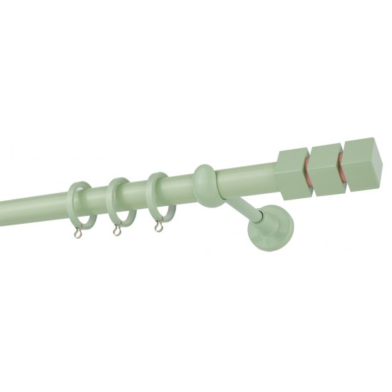 Κουρτινόξυλο Φ25 CP0473 Φυστικί Ρόζ