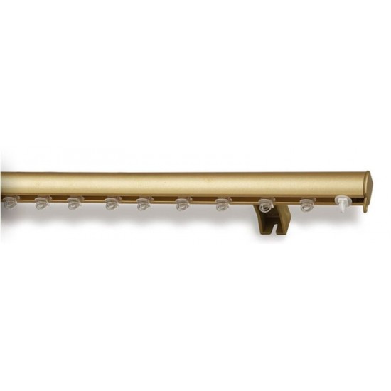 Σιδηρόδρομος Οβάλ Αλουμινίου-Ματ Χρυσό Φ23