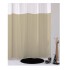 Κουρτίνα Μπάνιου Μπεζ με Τρουκς