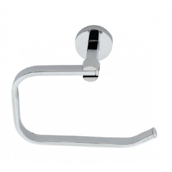 Πετσετοθήκη μπάνιου διπλή 4186 Νίκελ