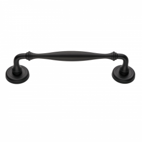 Λαβή πόρτας ορειχάλκινη Κ383-06 ΜΑΥΡΟ