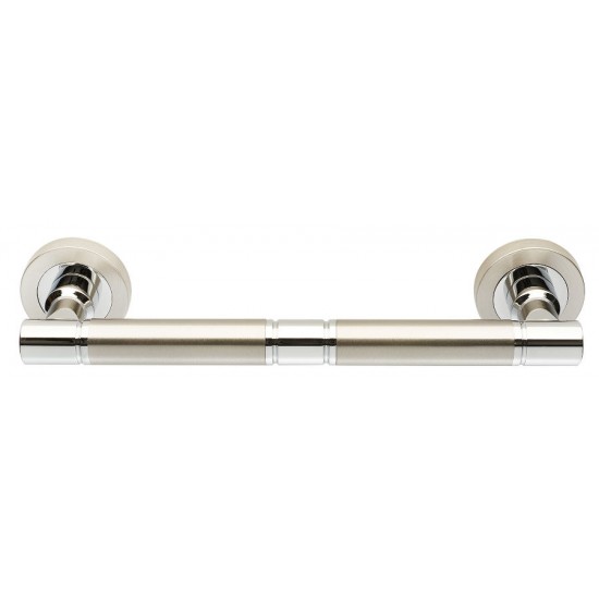 Λαβή εξώπορτας 161 Νίκελ Ματ/Χρώμιο Λαβή εξώπορτας 161 Νίκελ Ματ/Χρώμιο