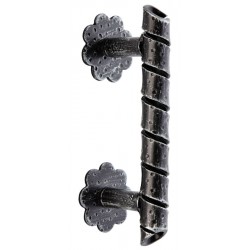 Λαβή εξώπορτας 214 Μαύρο Πατίνα Ασημί