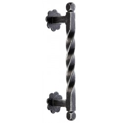 Λαβή εξώπορτας 217 Μαύρο Πατίνα Ασημί