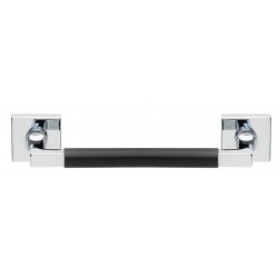 Λαβή εξώπορτας 2281 Χρώμιο/Μαύρο