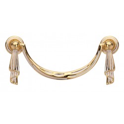 Λαβή Επίπλων 653 Χρυσό Λευκό