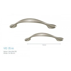 Λαβή Επίπλων VIO 05.44 Νίκελ Ματ (2 διαστάσεων)