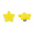 Πόμολο Επίπλων Παιδικό c849-p18x21 Αστεράκι Κίτρινο