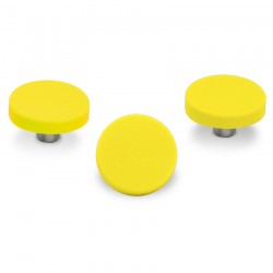 Πόμολο Επίπλων Παιδικό c849-p19x21 Κύκλος Κίτρινος 