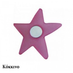 Πόμολο Επίπλων 525-Κόκκινο Παιδικό