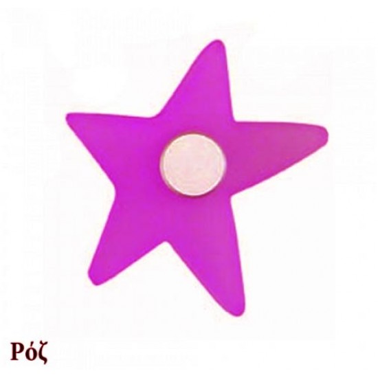 Πόμολο Επίπλων 525-Ροζ Παιδικό