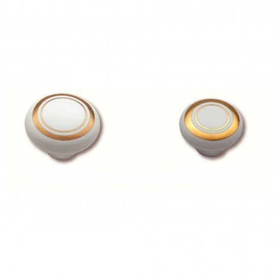 Πόμολο Επίπλων 3014 Πορσελάνη