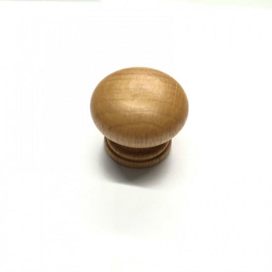 Πόμολο  Επίπλων 3819 Φυσικό Ξύλινο