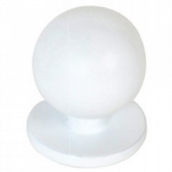 Πόμολo Επίπλων 6050 Άσπρο