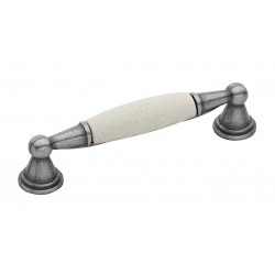 Λαβή Επίπλων 520 Old Silver Stone Λαβή Επίπλων 520 Old Silver Stone