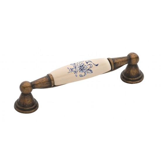 Λαβή Επίπλων 520 Αντικέ Γαλάζιο