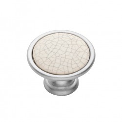 Πόμολo Επίπλων 523 Νίκελ Σατινέ Κρακελέ