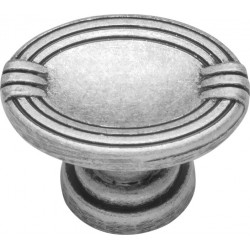 Πόμολo Επίπλων 657 Old Silver