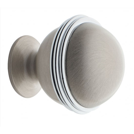 Πόμολo Επίπλων 05 Νίκελ Ματ/Χρώμιο 