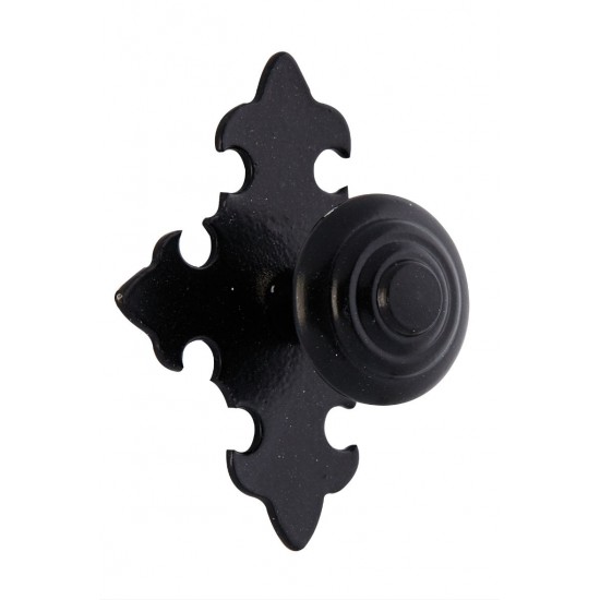 Πόμολo Επίπλων 1201 Μαύρο