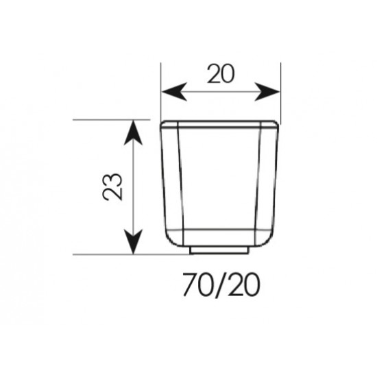 Πόμολo Επίπλων 70 Μαύρο Πόμολo Επίπλων 70 Μαύρο