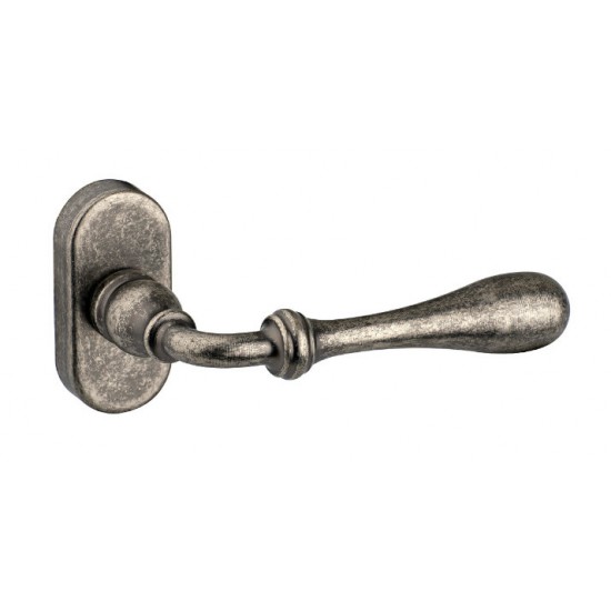 Πόμολο παραθύρου με χειρολαβή K370-07 D.K Old Silver