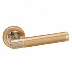 Πόμολο Πόρτας Χειρολαβή Με Ροζέτα C1055 Όρο Ματ/Όρο