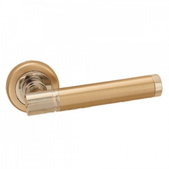 Πόμολο Πόρτας Χειρολαβή Με Ροζέτα C1055 Όρο Ματ/Όρο