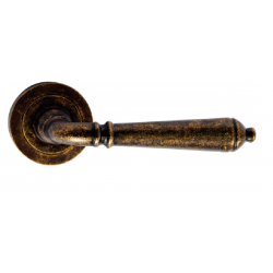 Πόμολο Πόρτας Χειρολαβή Με Ροζέτα A-350 Σκουριά Πόμολο Πόρτας Χειρολαβή Με Ροζέτα A-350 Σκουριά